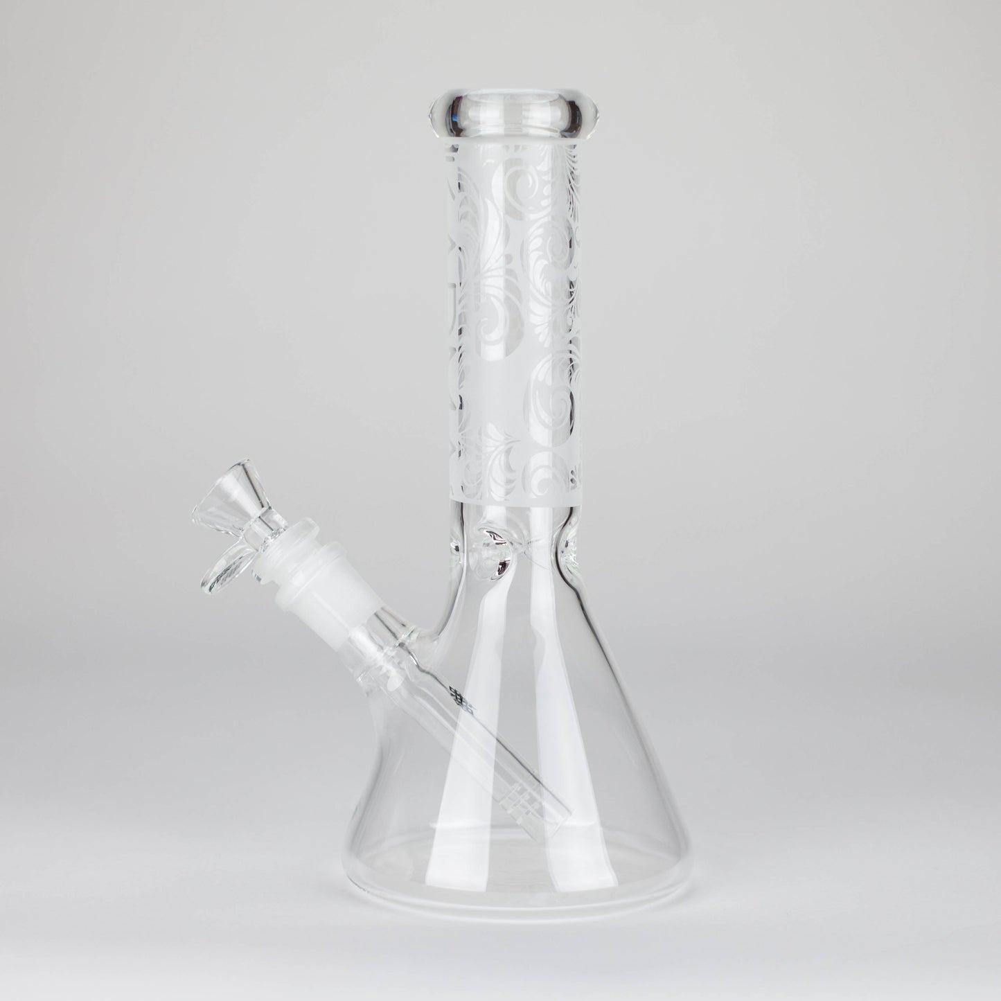 Karma | 9" Beaker Sandblasted Glass Bong_3