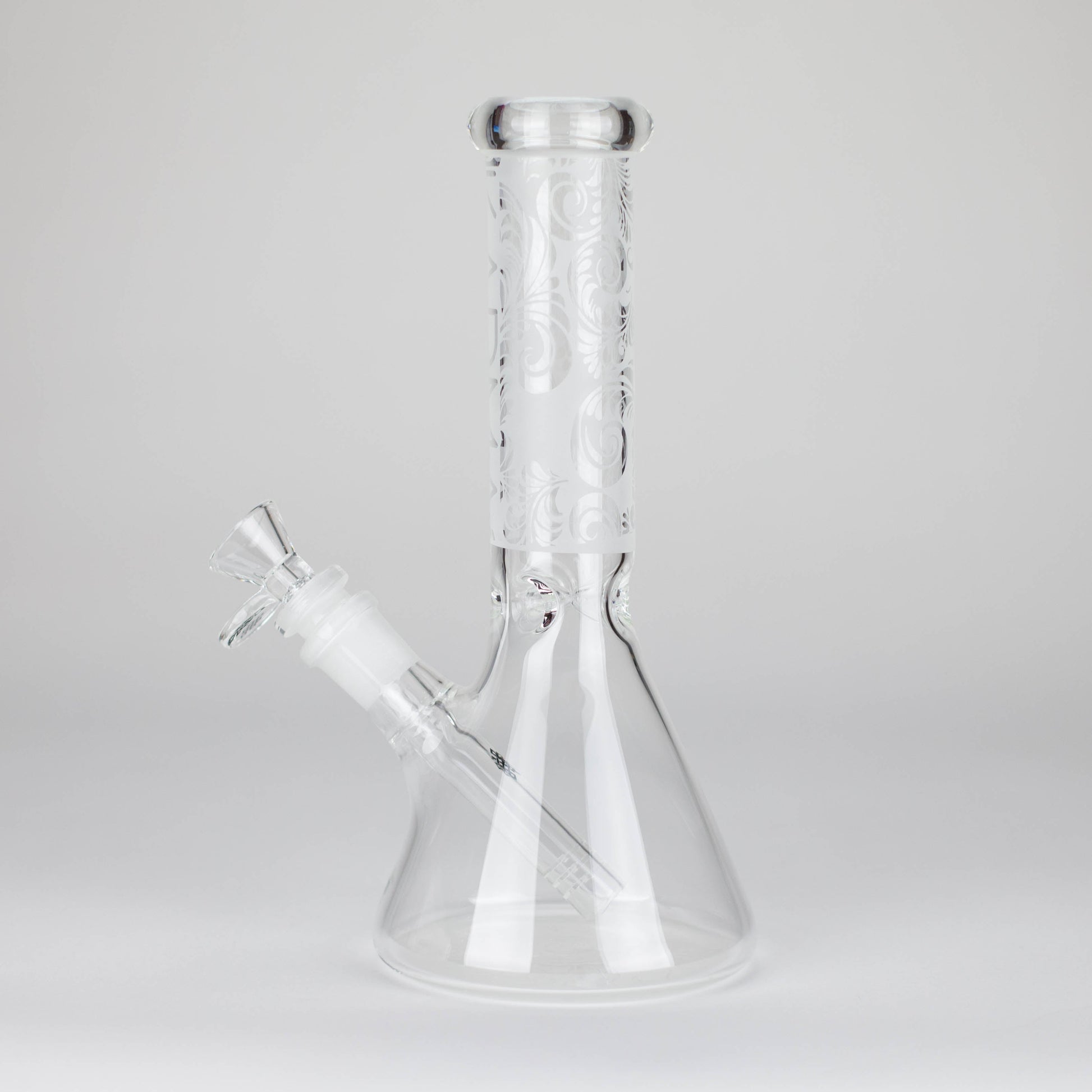 Karma | 9" Beaker Sandblasted Glass Bong_3