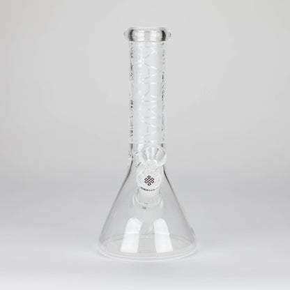 Karma | 9" Beaker Sandblasted Glass Bong_4