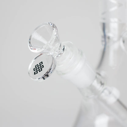 Karma | 9" Beaker Sandblasted Glass Bong_7