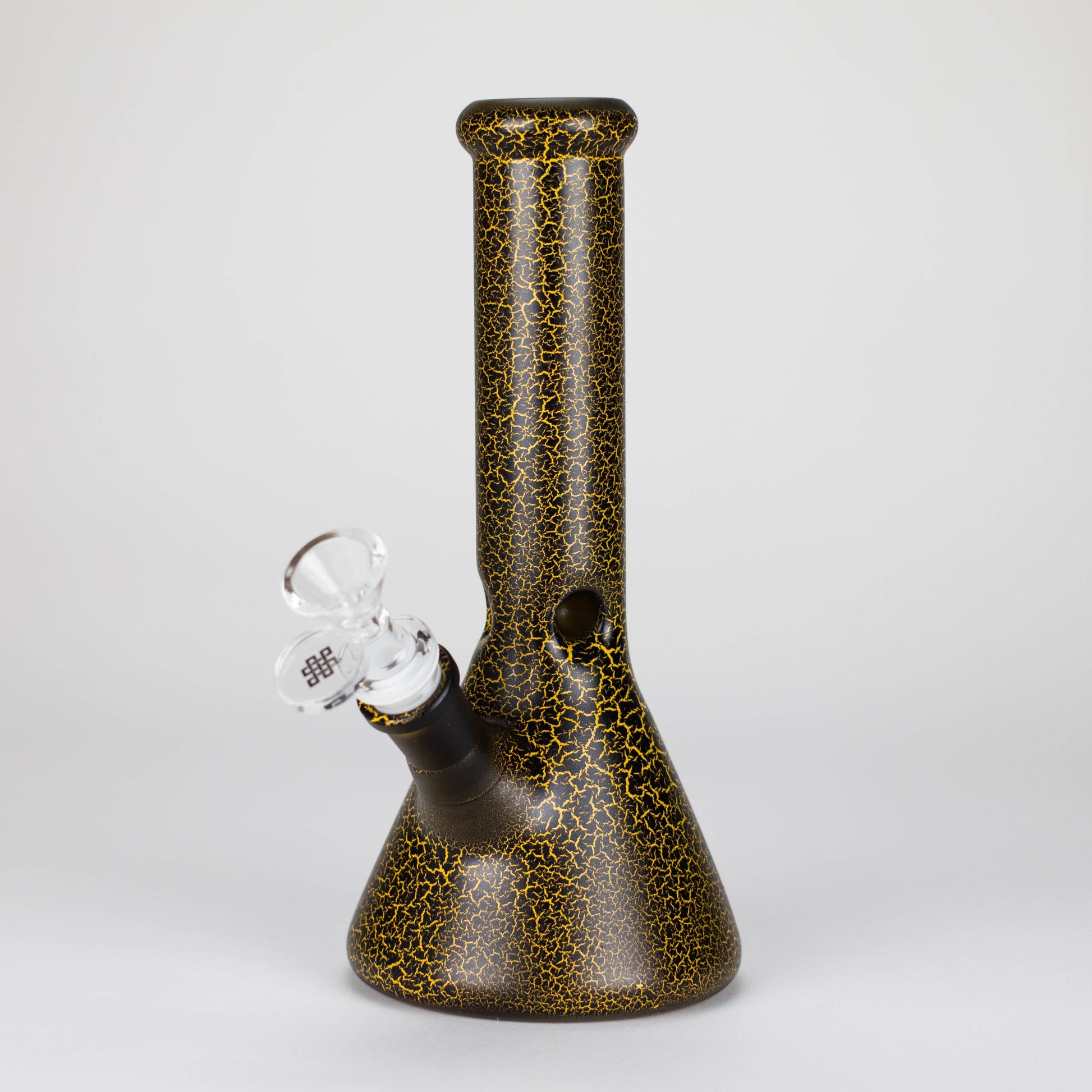 Karma | 9" Beaker Lightning Plated Glass Bong_7