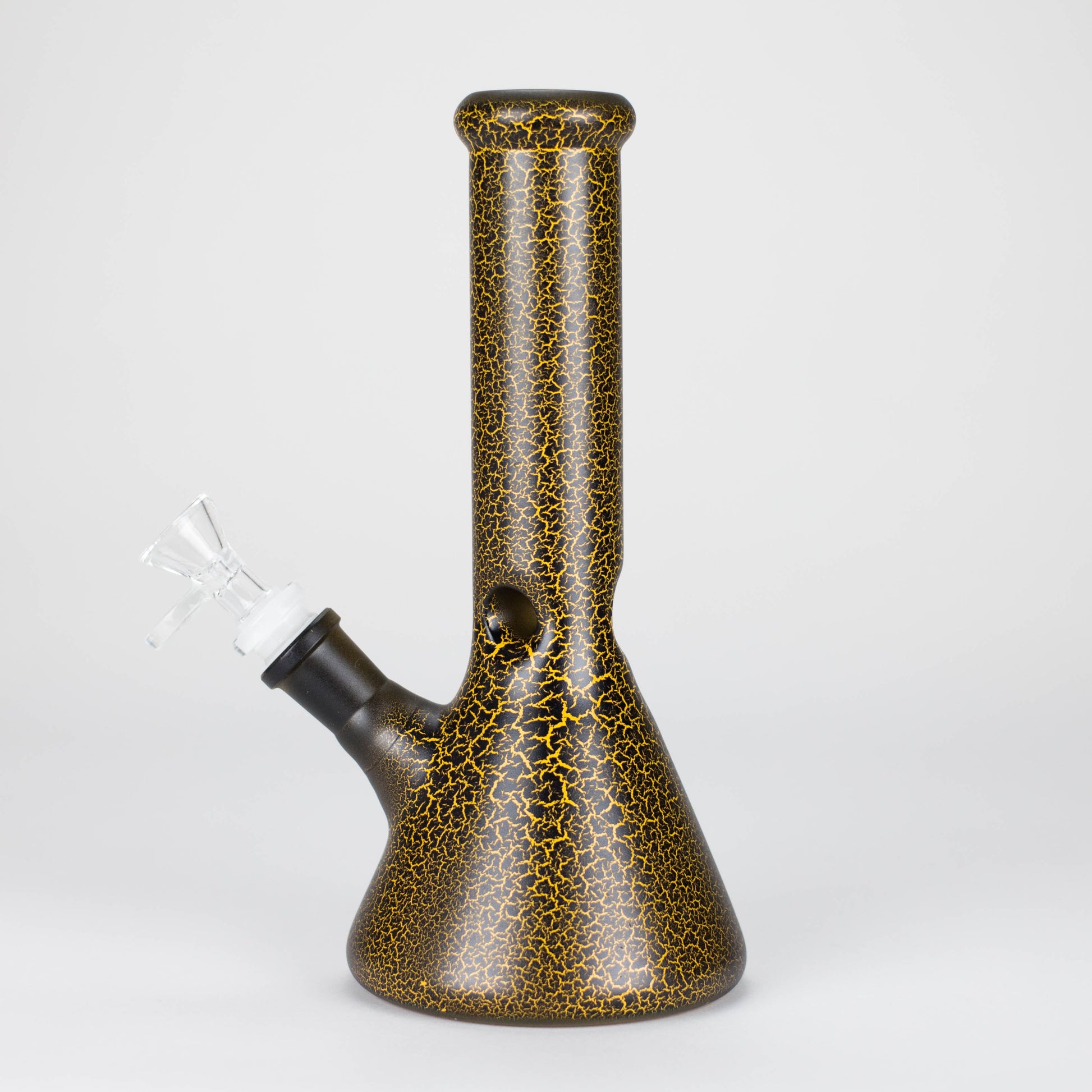 Karma | 9" Beaker Lightning Plated Glass Bong_8