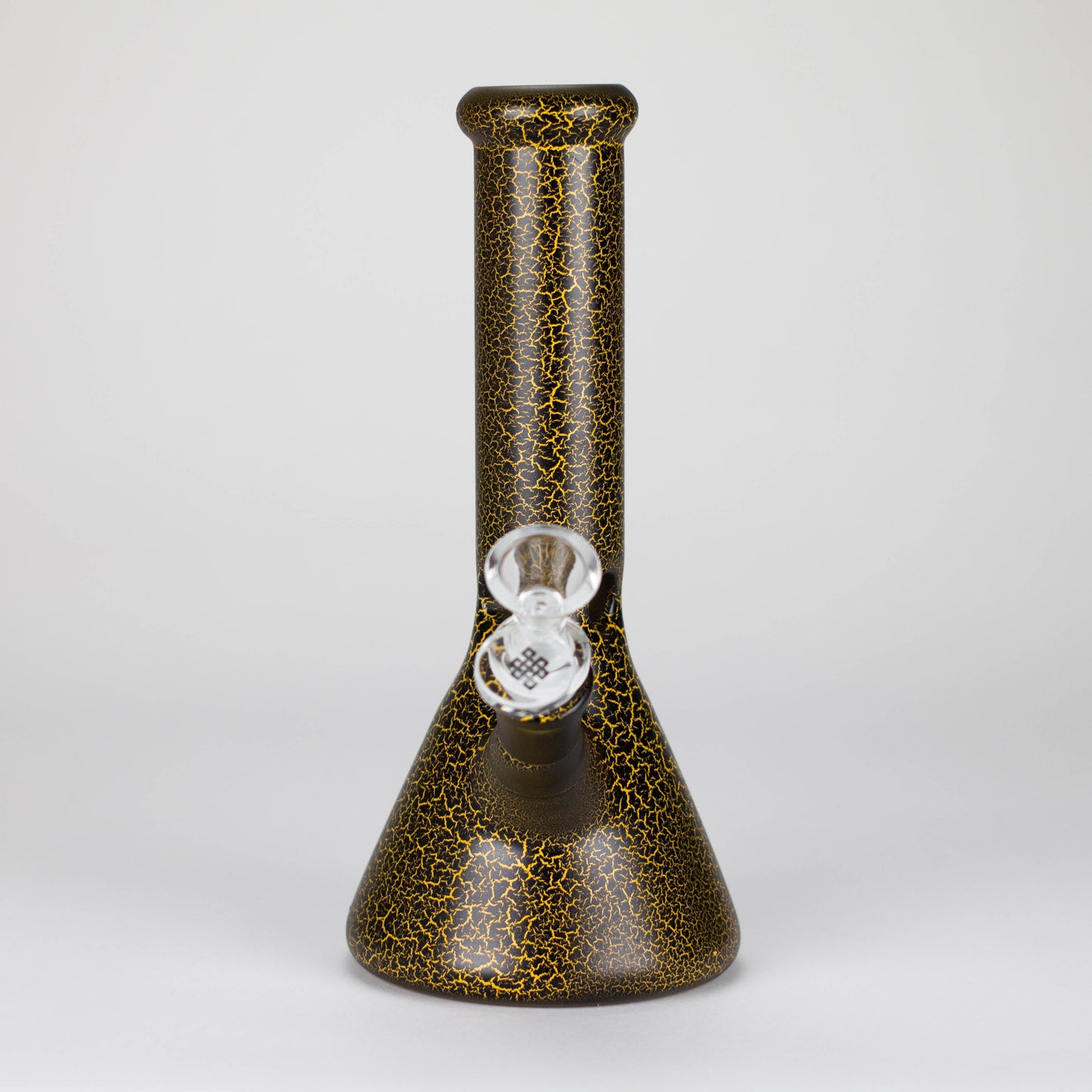Karma | 9" Beaker Lightning Plated Glass Bong_9