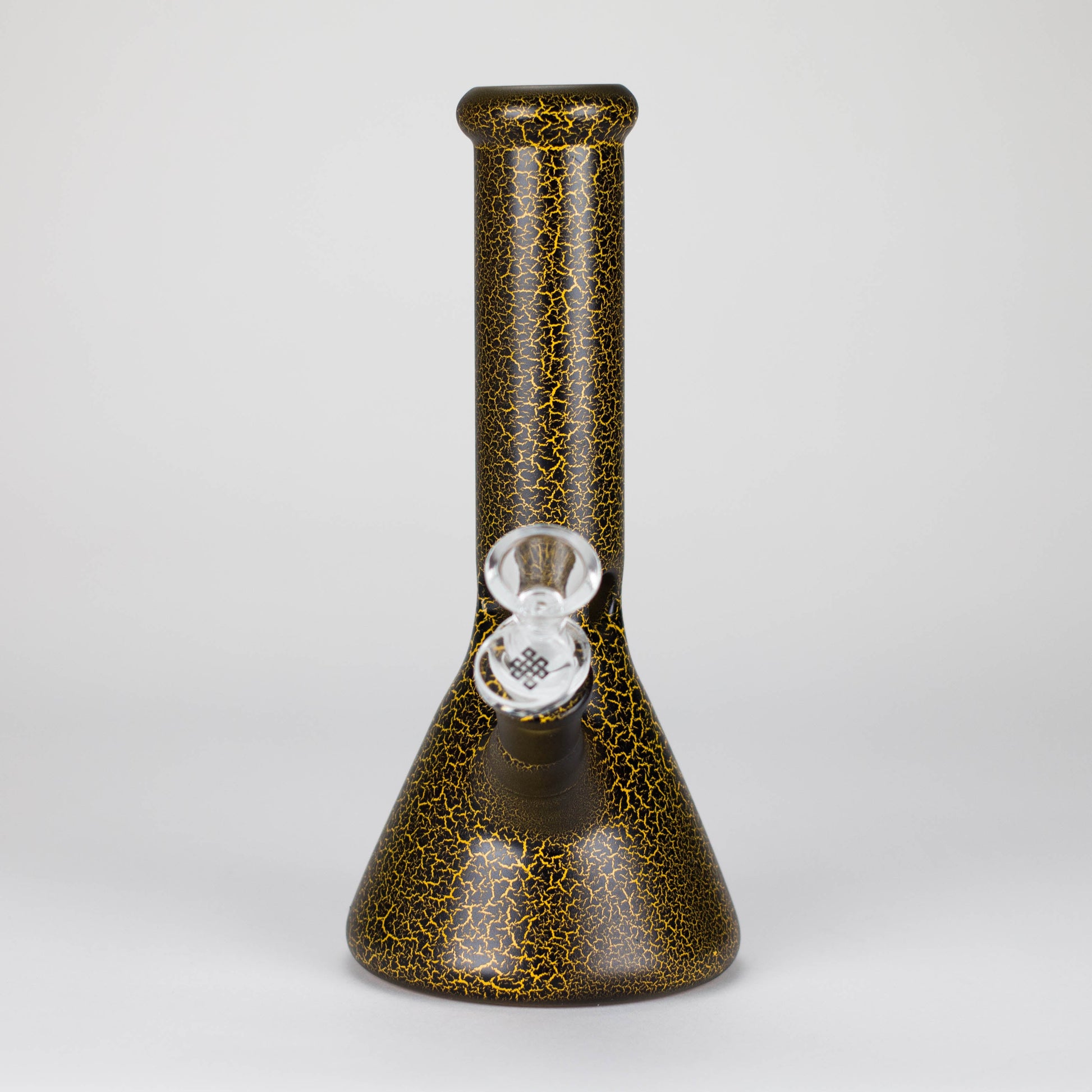 Karma | 9" Beaker Lightning Plated Glass Bong_9