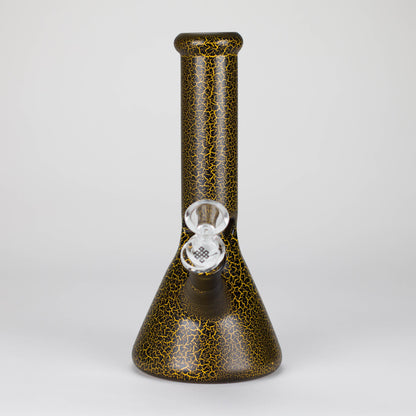 Karma | 9" Beaker Lightning Plated Glass Bong_9