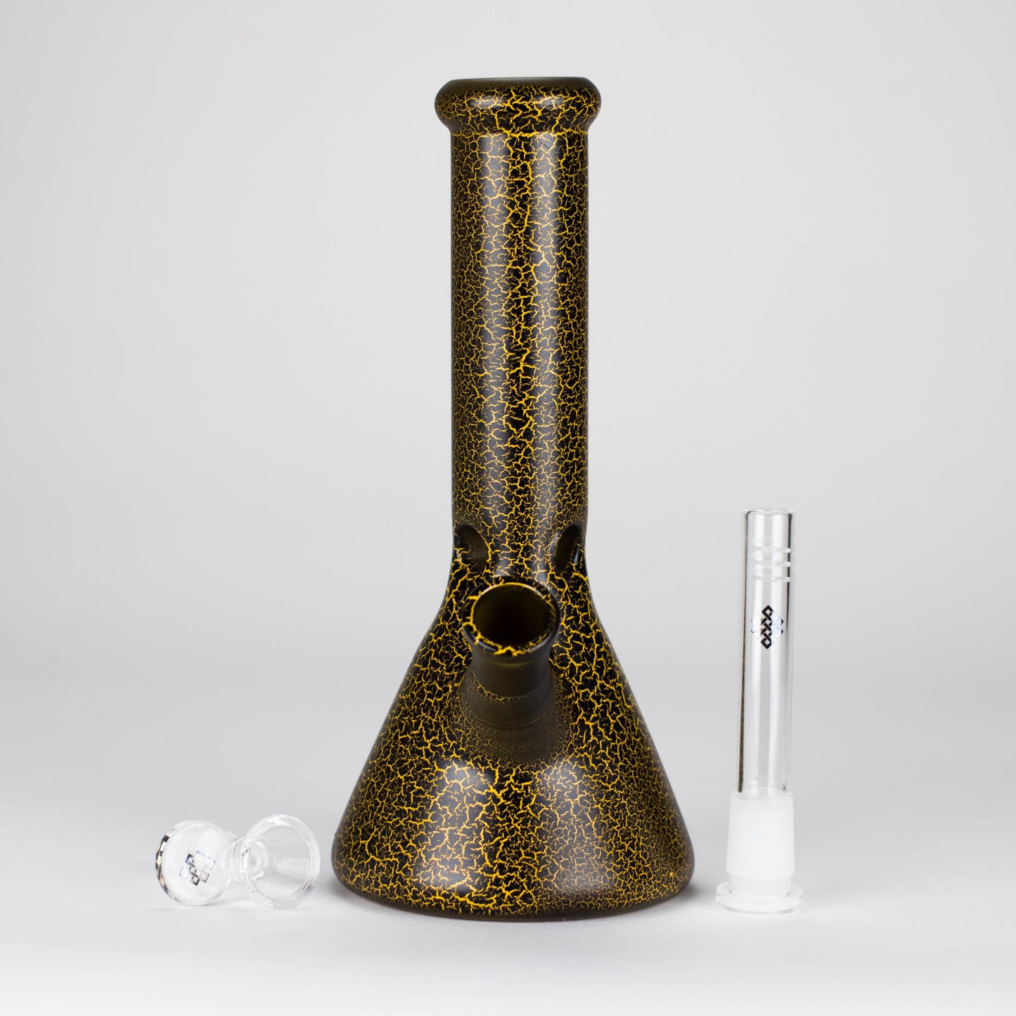 Karma | 9" Beaker Lightning Plated Glass Bong_2