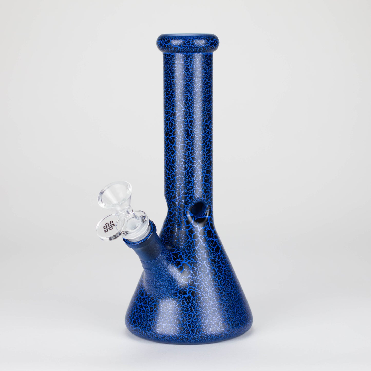 Karma | 9" Beaker Lightning Plated Glass Bong_5