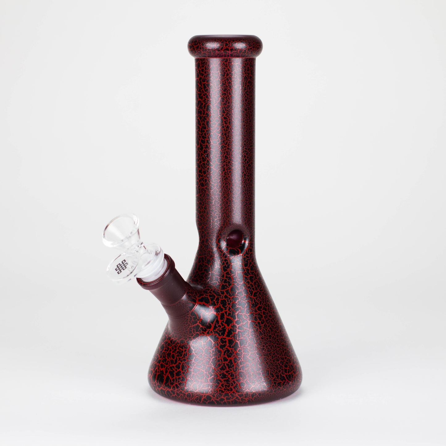 Karma | 9" Beaker Lightning Plated Glass Bong_6