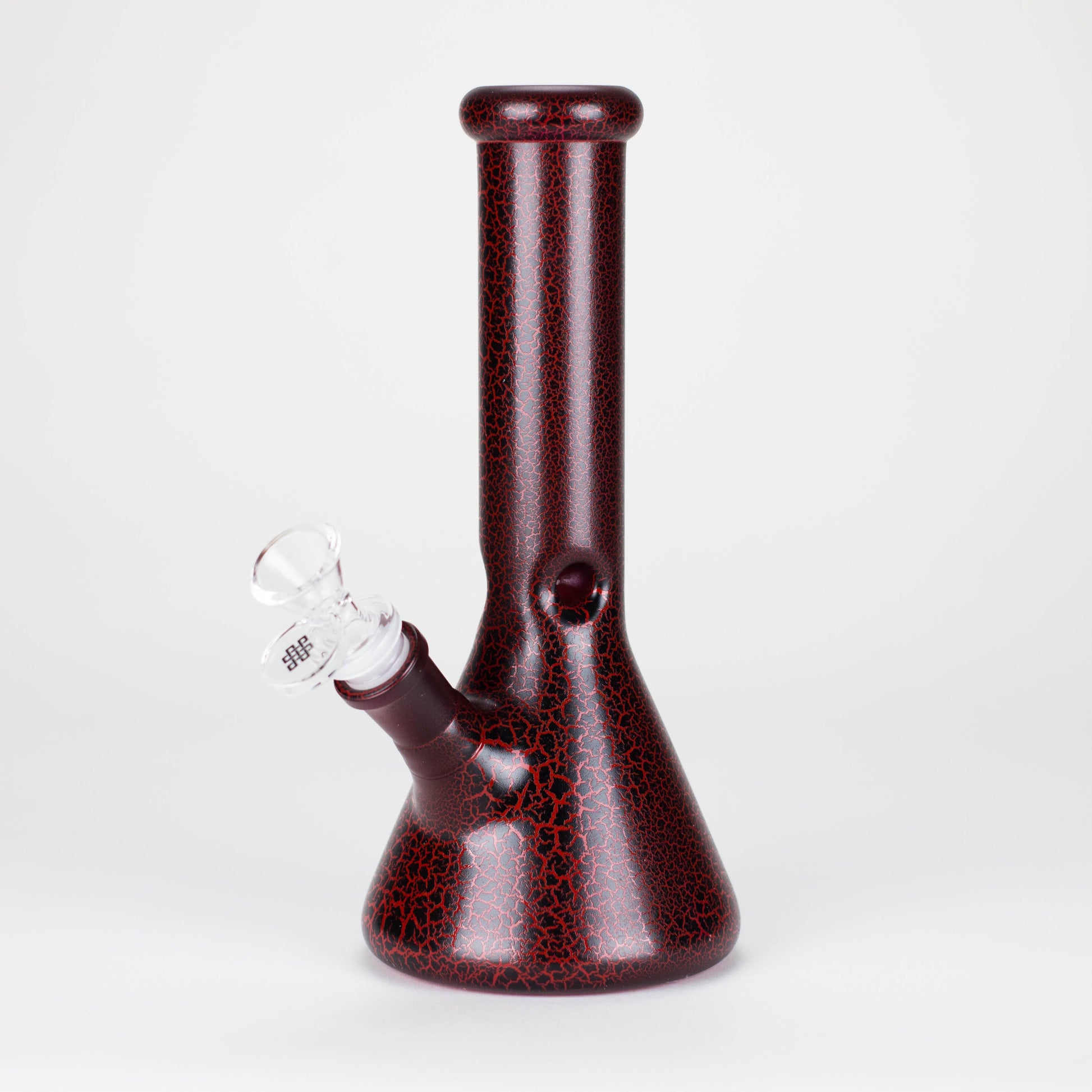 Karma | 9" Beaker Lightning Plated Glass Bong_6