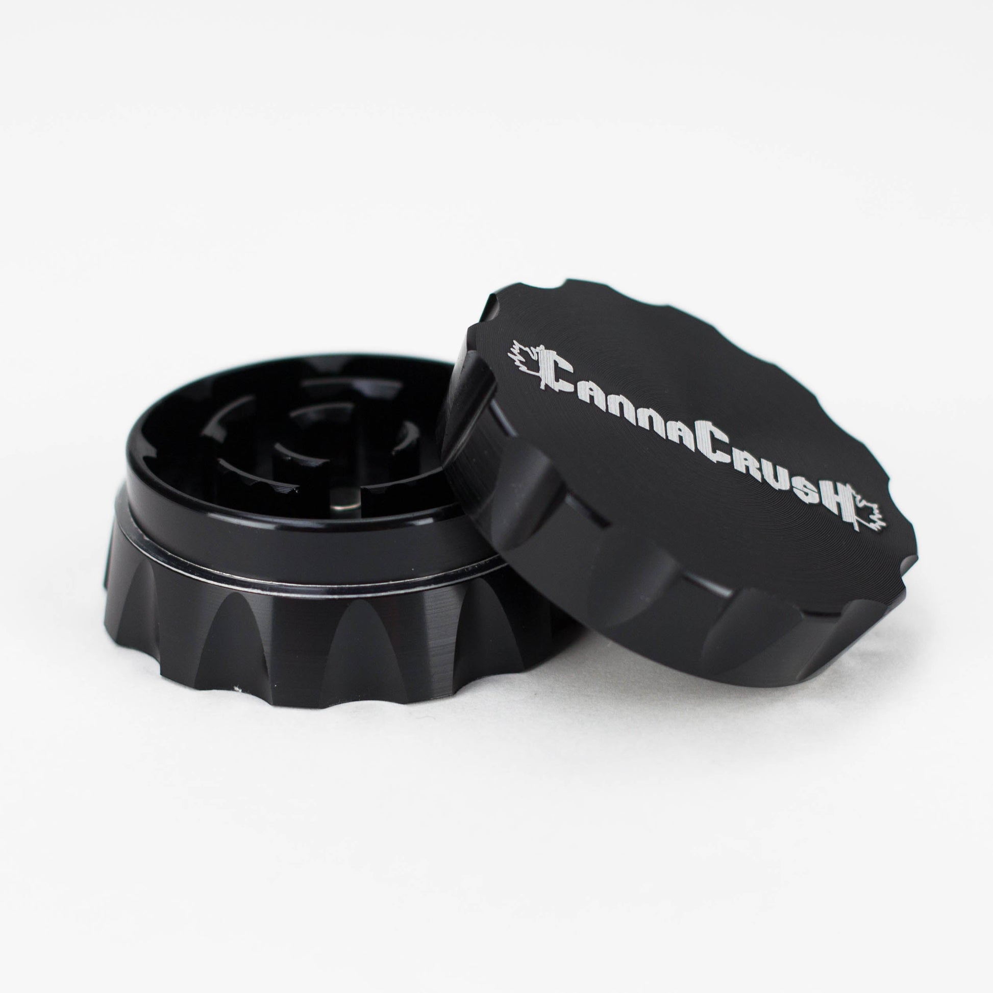 CanaCrush | Grooved 2" 2-Piece Grinder_5