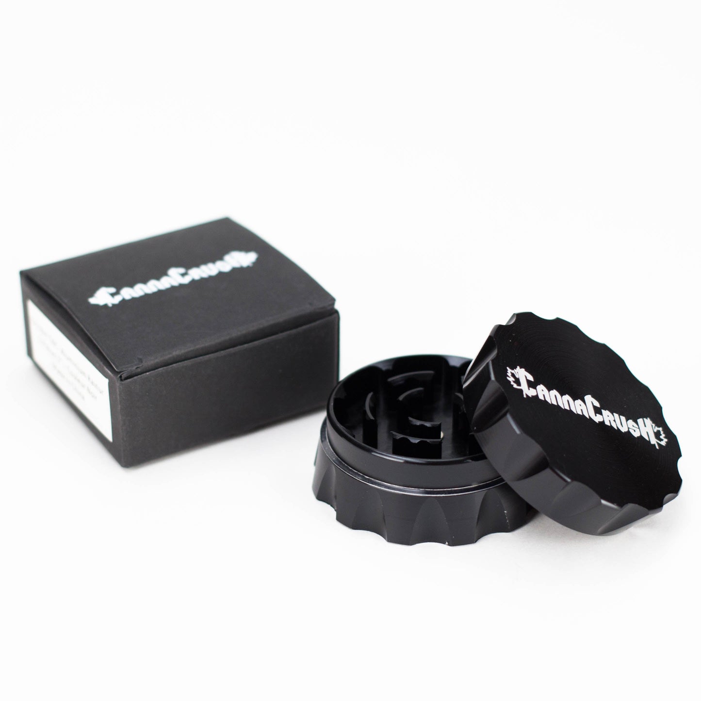 CanaCrush | Grooved 2" 2-Piece Grinder_1