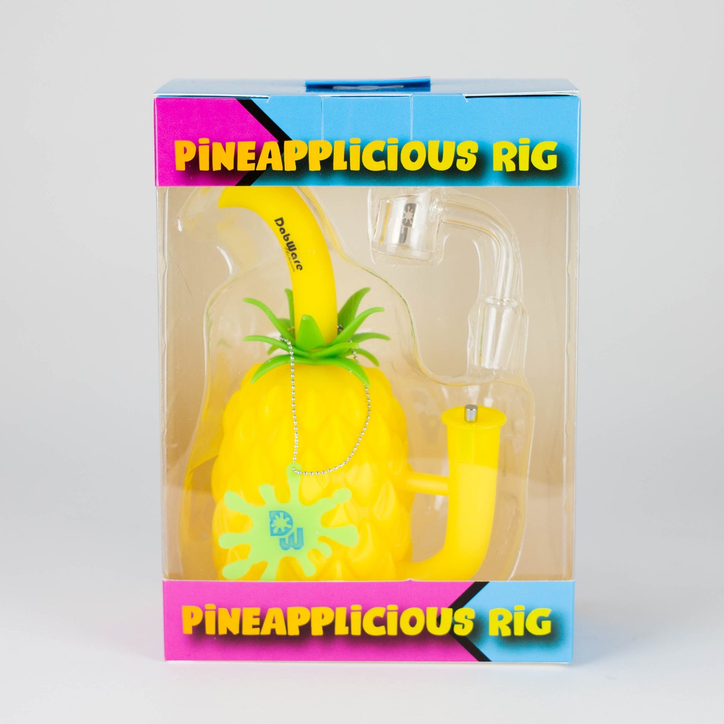 Dabware | Silicone Rig Platinum Pineapple Rig (Yellow)_1