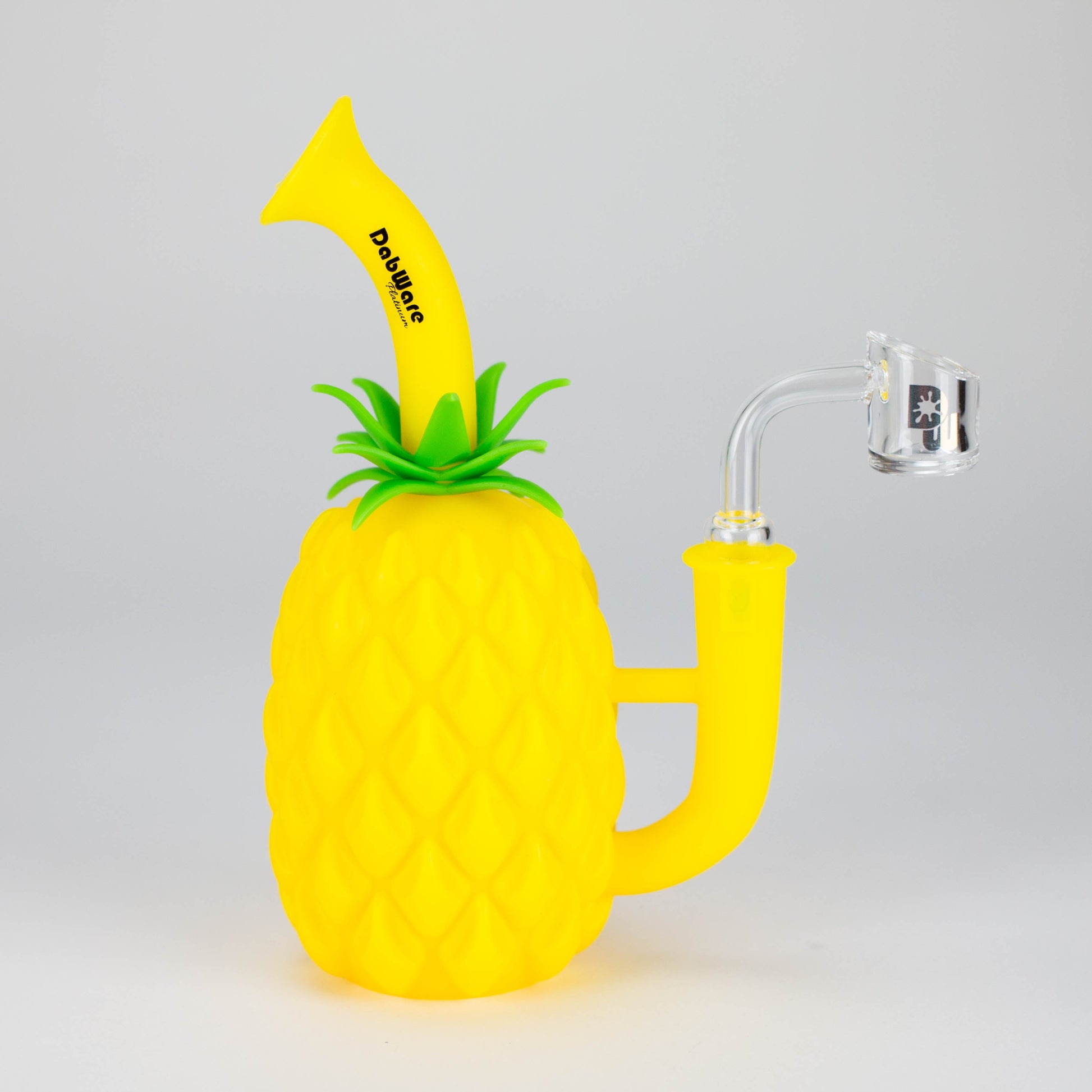 Dabware | Silicone Rig Platinum Pineapple Rig (Yellow)_3