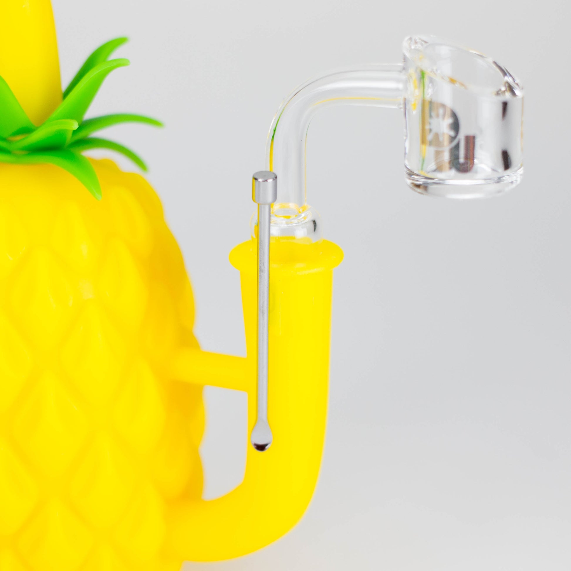 Dabware | Silicone Rig Platinum Pineapple Rig (Yellow)_6