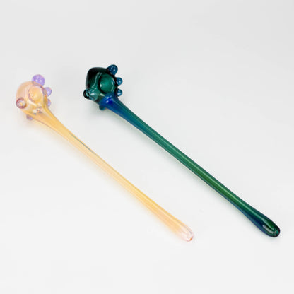Shine Glassworks | Foot Long and Coloured Hash Pipe - Made in Canada_0
