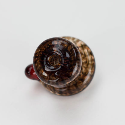 Shine Glassworks | Large Latticino Directional Carb Cap - Made in Canada_4