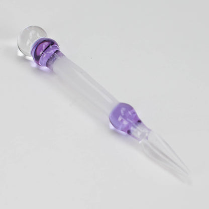 Shine glassworks | Glow in the dark Dabber with Small opal-Made In Canada_3