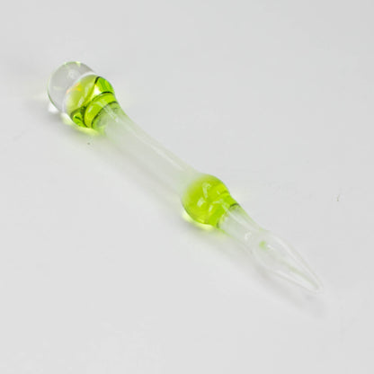 Shine glassworks | Glow in the dark Dabber with Small opal-Made In Canada_4