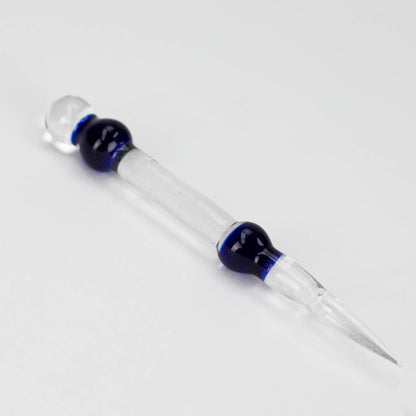 Shine glassworks | Glow in the dark Dabber with Small opal-Made In Canada_5