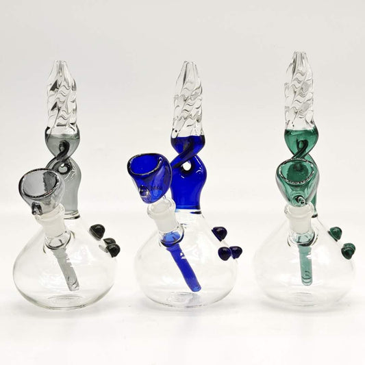 7-1/2" Rig With Colorful Bowl-Assorted Color_0
