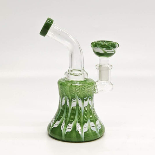 6" Wig-Wag Glass Water  Bong_0