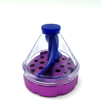 Funnel Cone Grinder with Metal Cover - Assorted [GRI416]_3