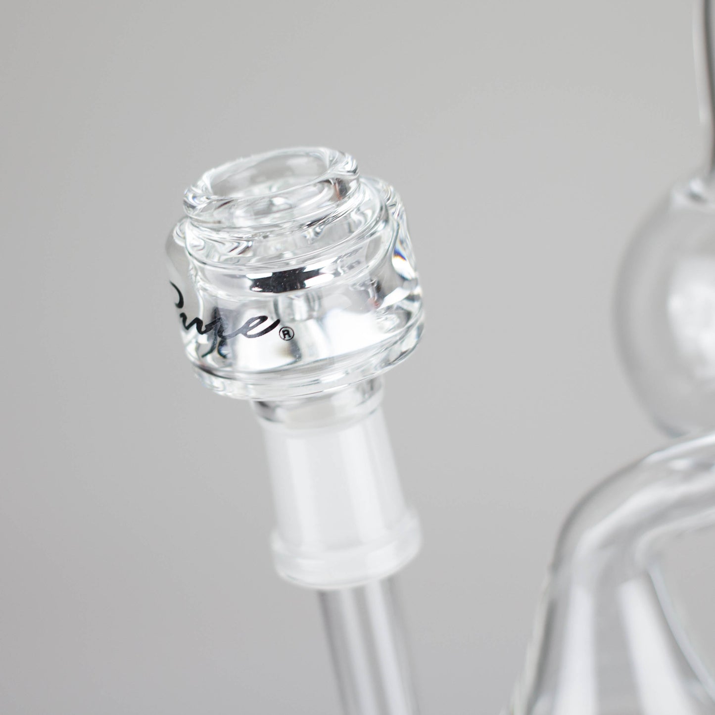 Pure Glass | 8" Infinity Recycler 2 - Flower and Dab_6