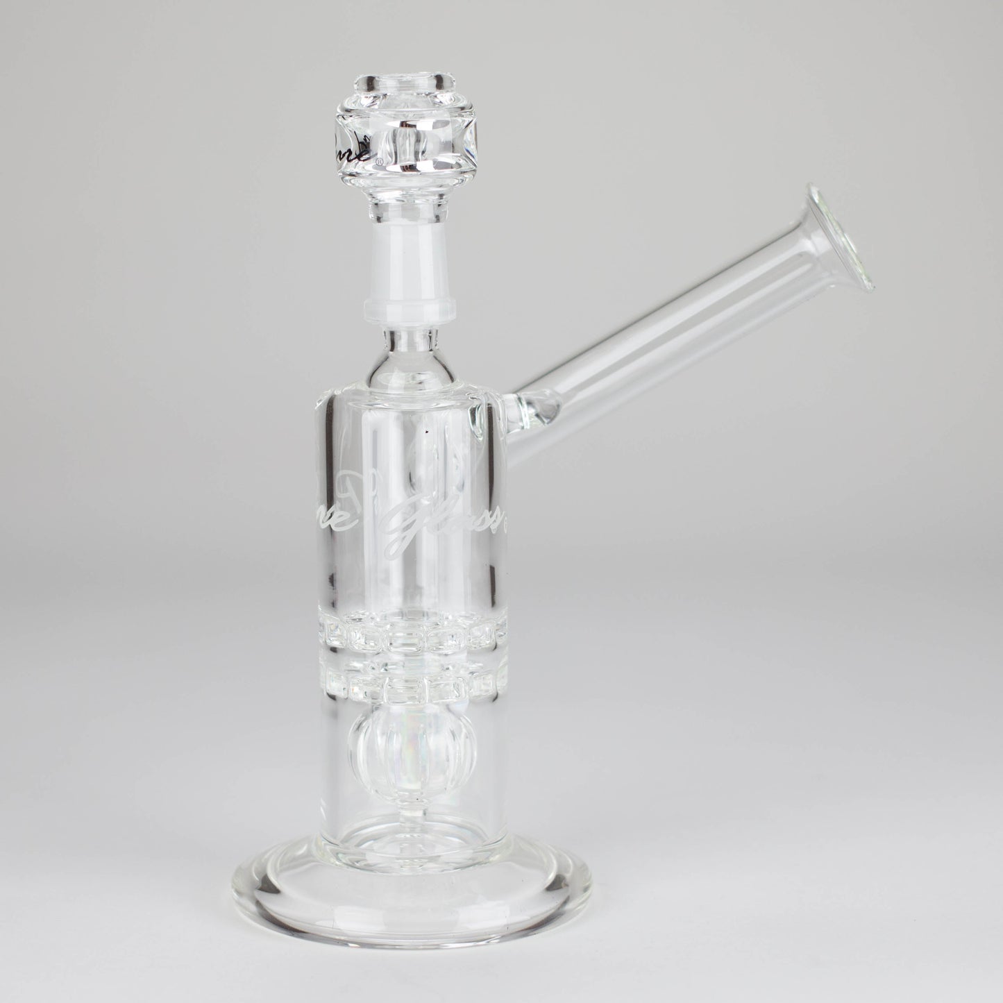 Pure Glass | 7" Mini Torus - Male 14mm_0
