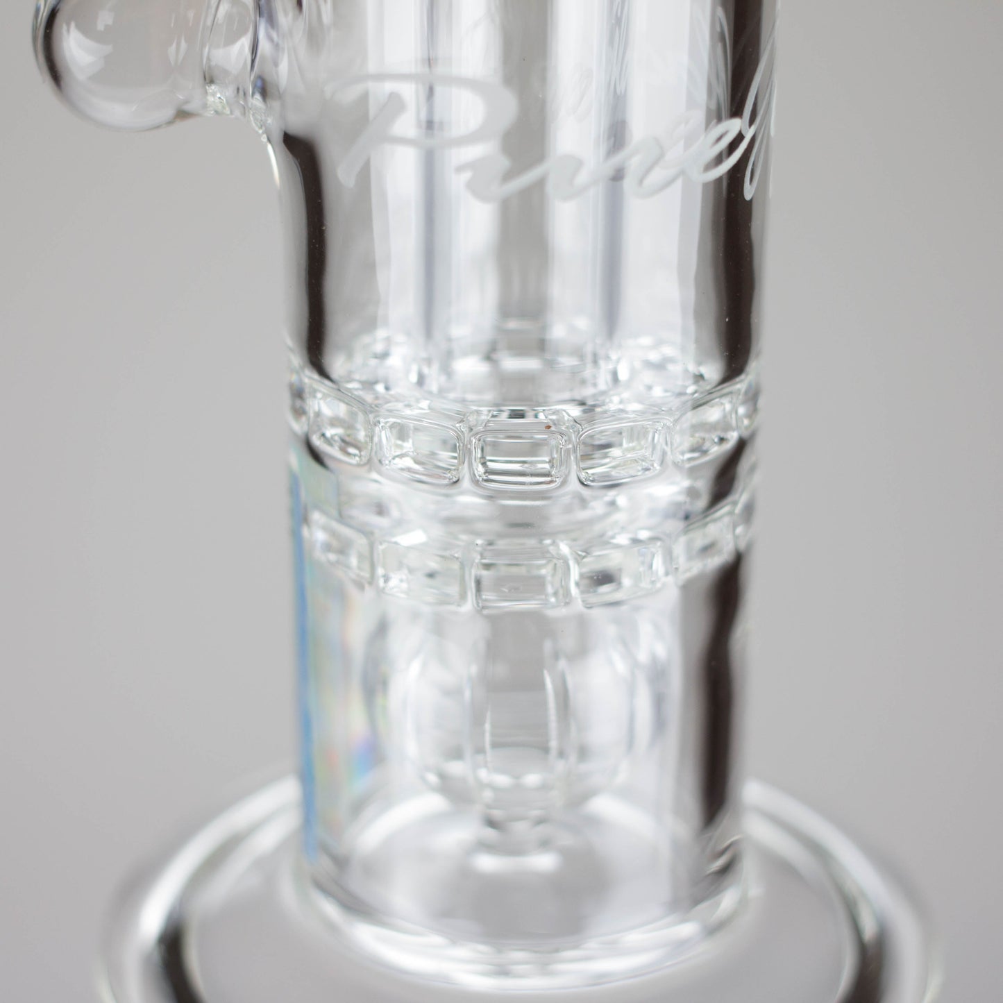 Pure Glass | 7" Mini Torus - Male 14mm_6