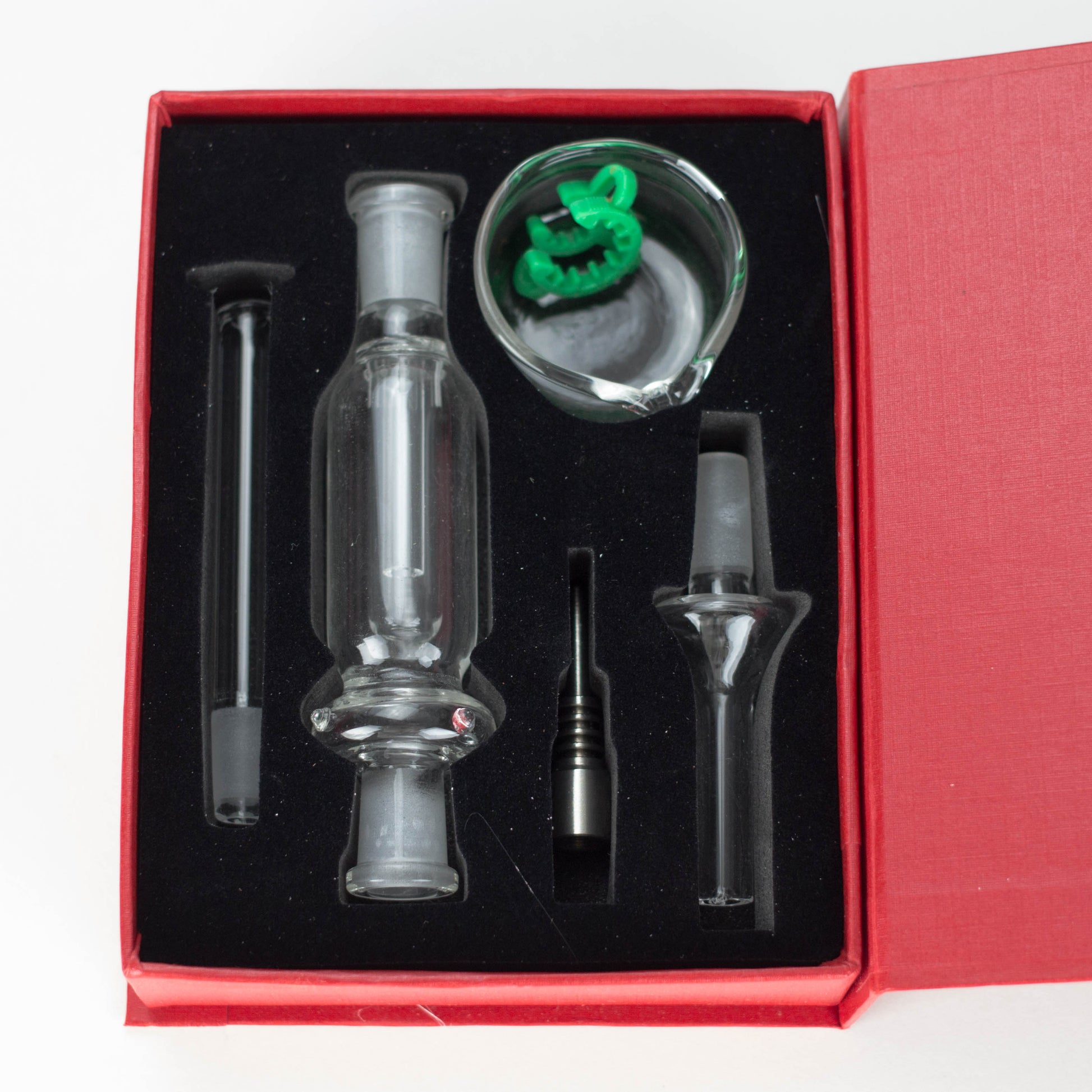 6" 10mm Nectar Collector Set + Dish_2