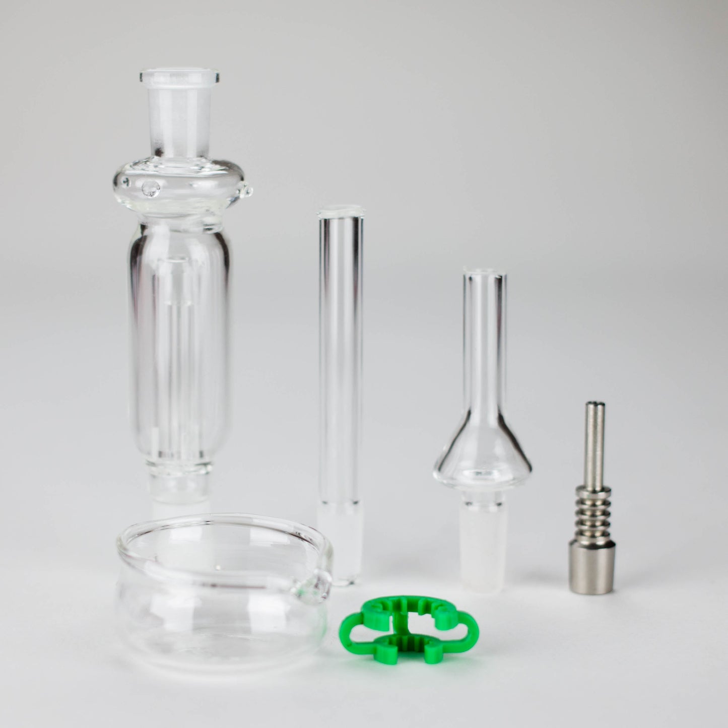 6" 10mm Nectar Collector Set + Dish_0