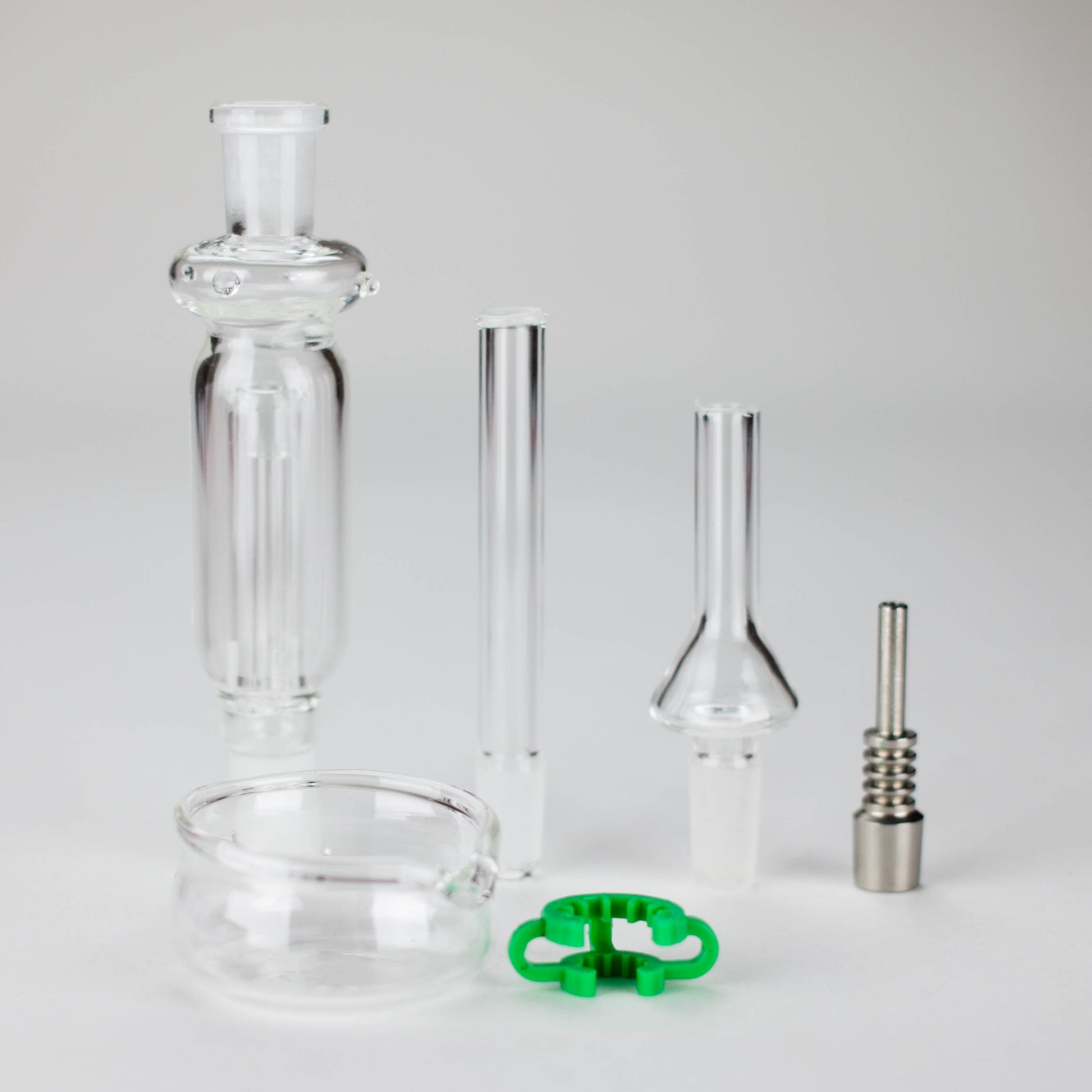 6" 10mm Nectar Collector Set + Dish_0
