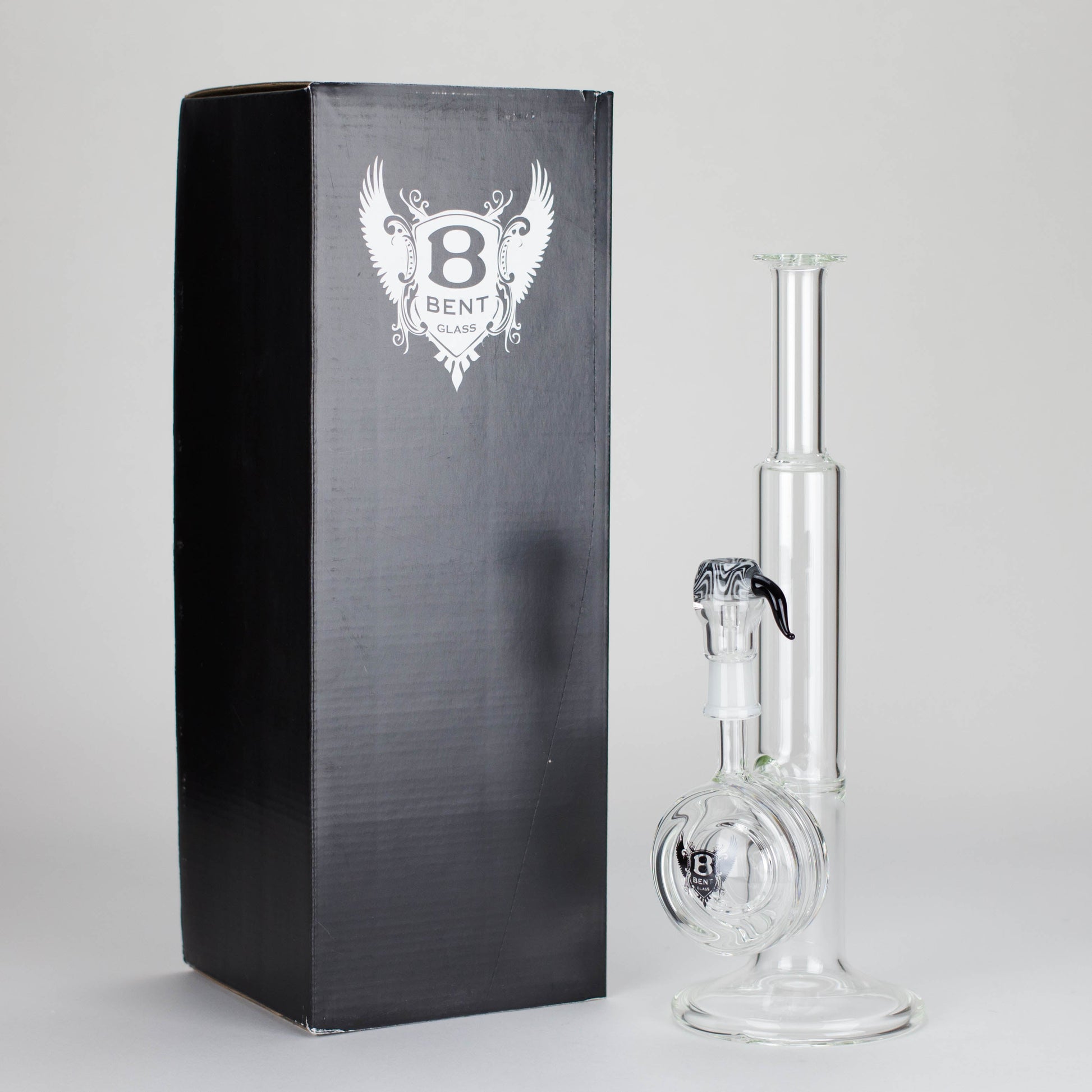 Bent Glass | B19 Orion - 12" Vertical Ring Dab Rig_2