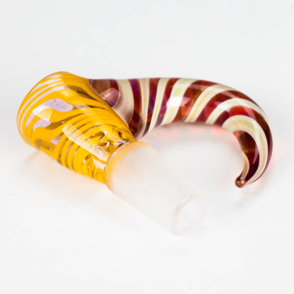 Shine Glassworks | 14mm 3 Hole Vacstack Bowl with Horn - Made in Canada_3