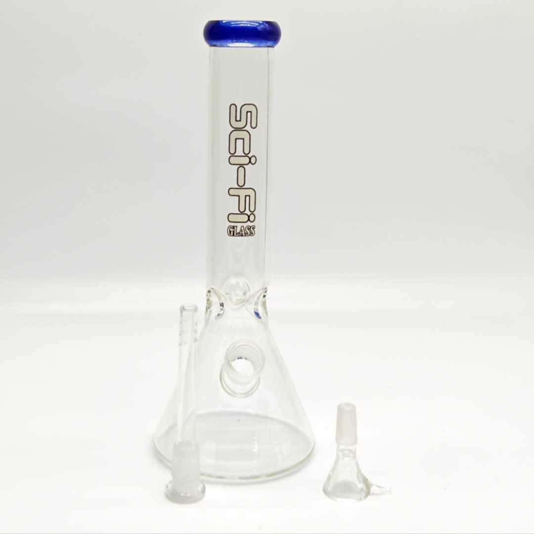 12“ 4mm Color Assorted Beaker Bong_9