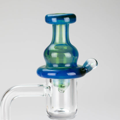 Shine Glassworks | Fume Coloured Carb Cap with Micro Opal - Made in Canada_3