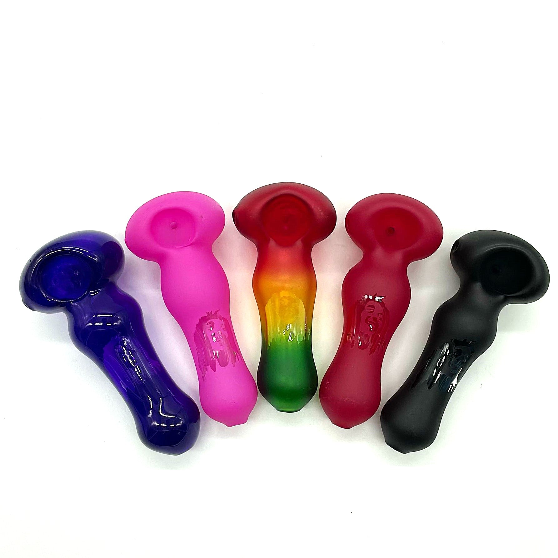 BOB Glass Pipe 5" - Assorted Design [PIP139]_0
