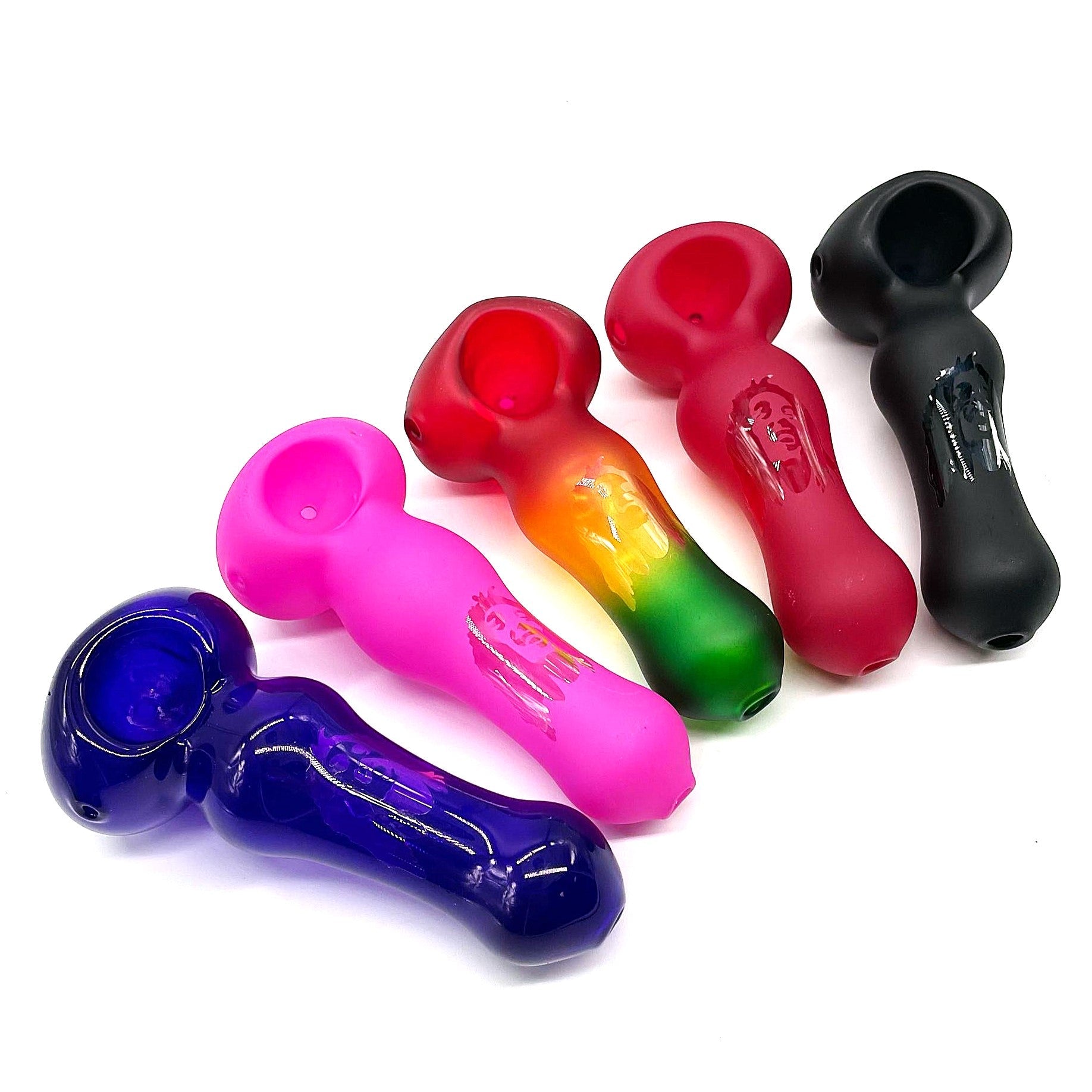 BOB Glass Pipe 5" - Assorted Design [PIP139]_1