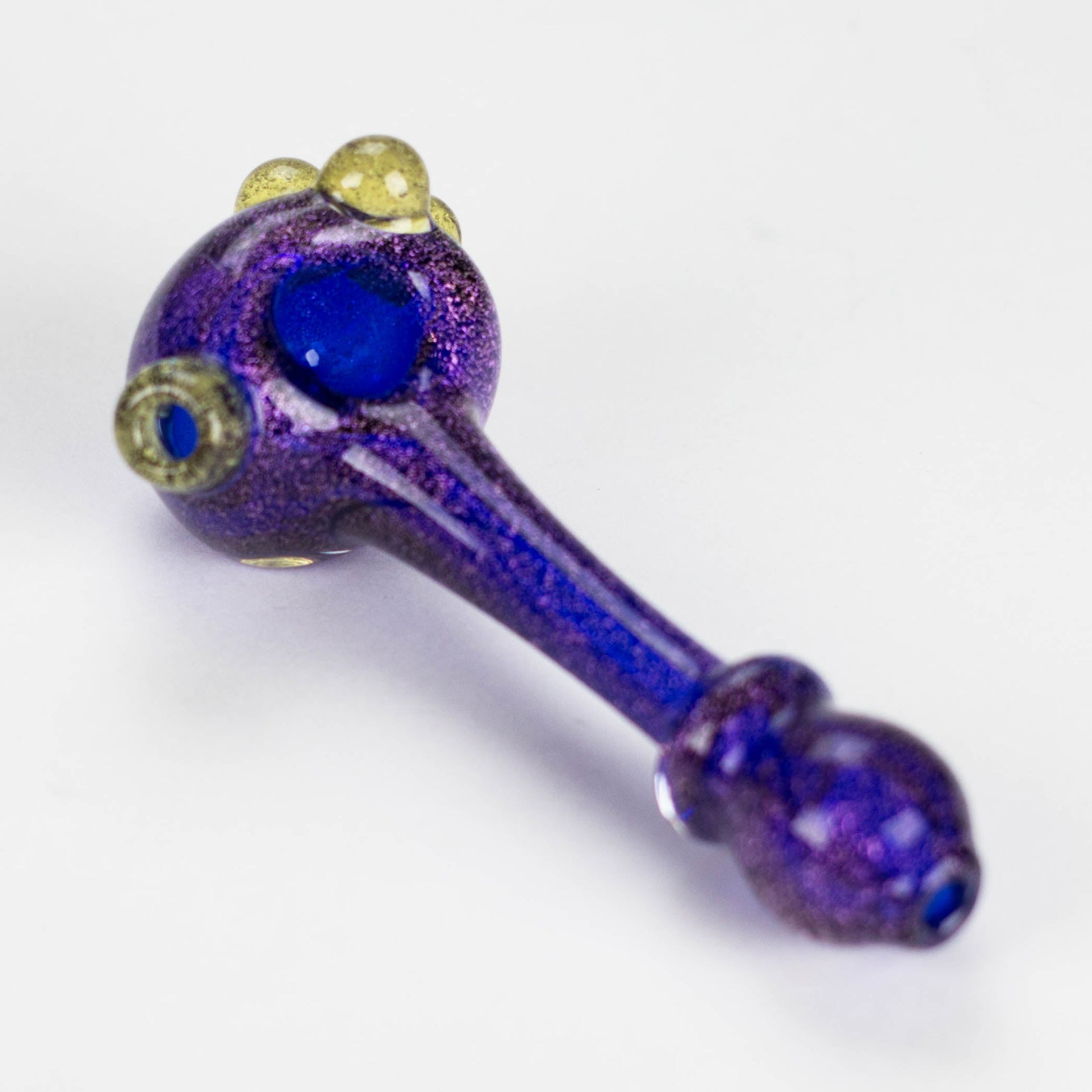 Shine Glassworks | 4" Dichroic Handpipe - made in Canada_2