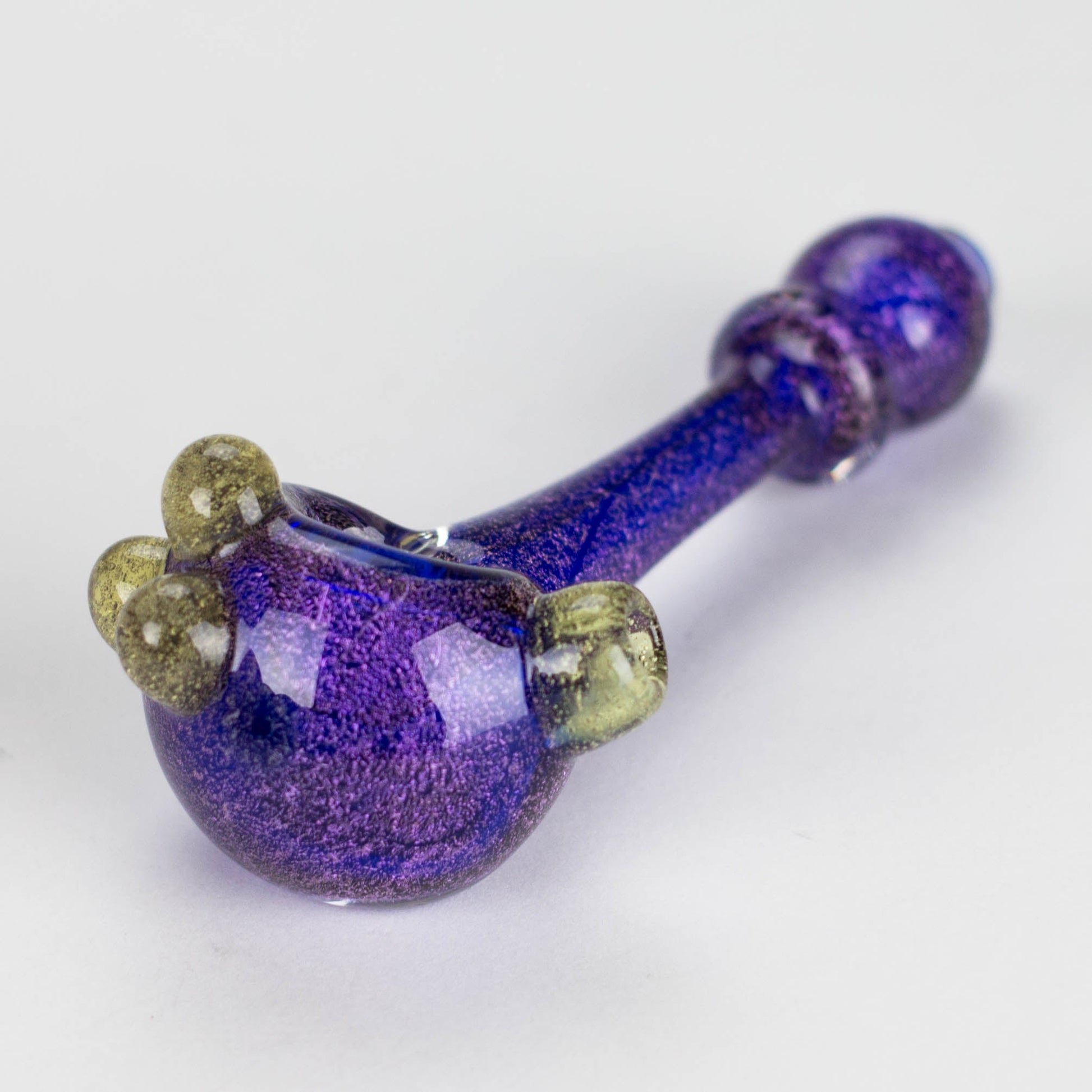 Shine Glassworks | 4" Dichroic Handpipe - made in Canada_3