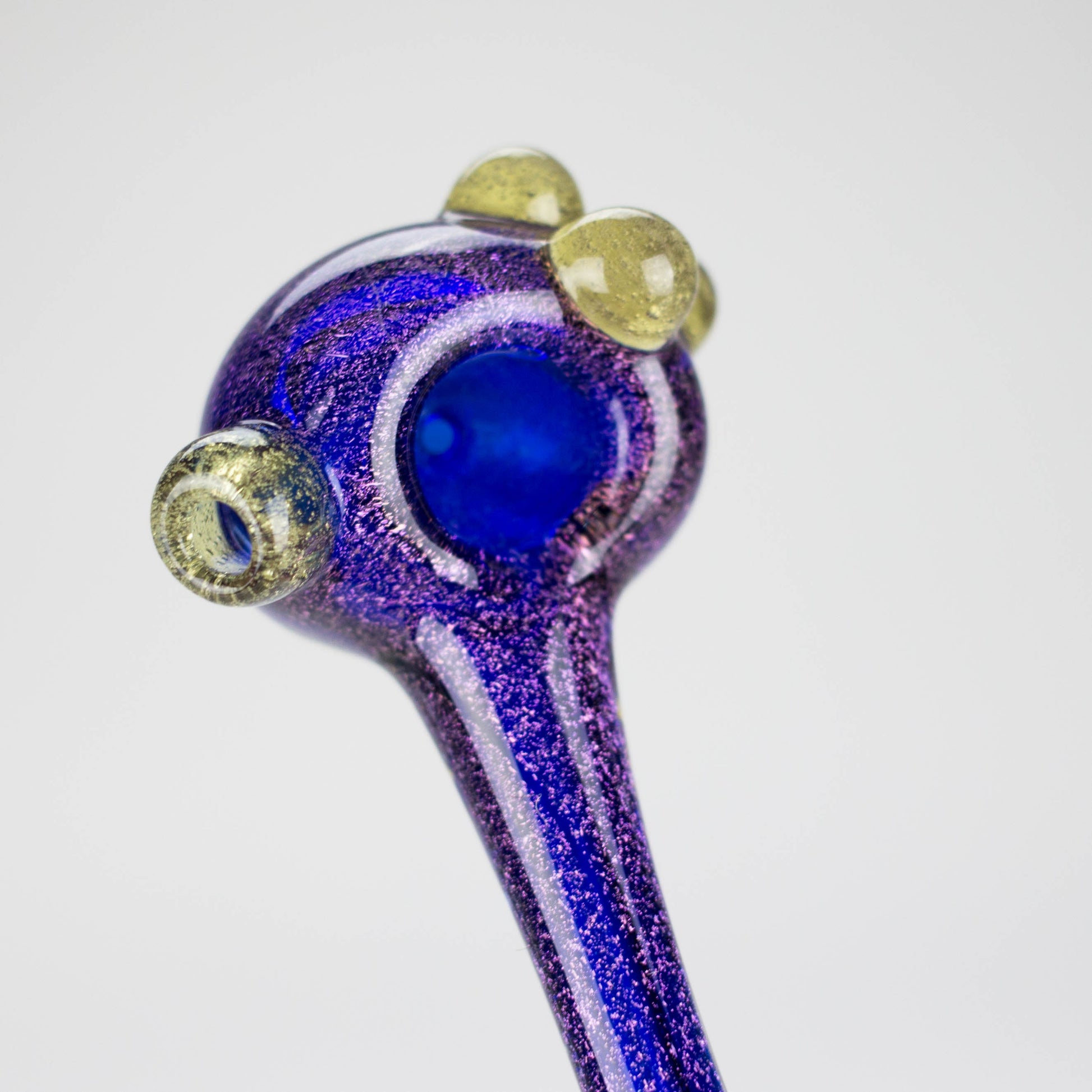 Shine Glassworks | 4" Dichroic Handpipe - made in Canada_5