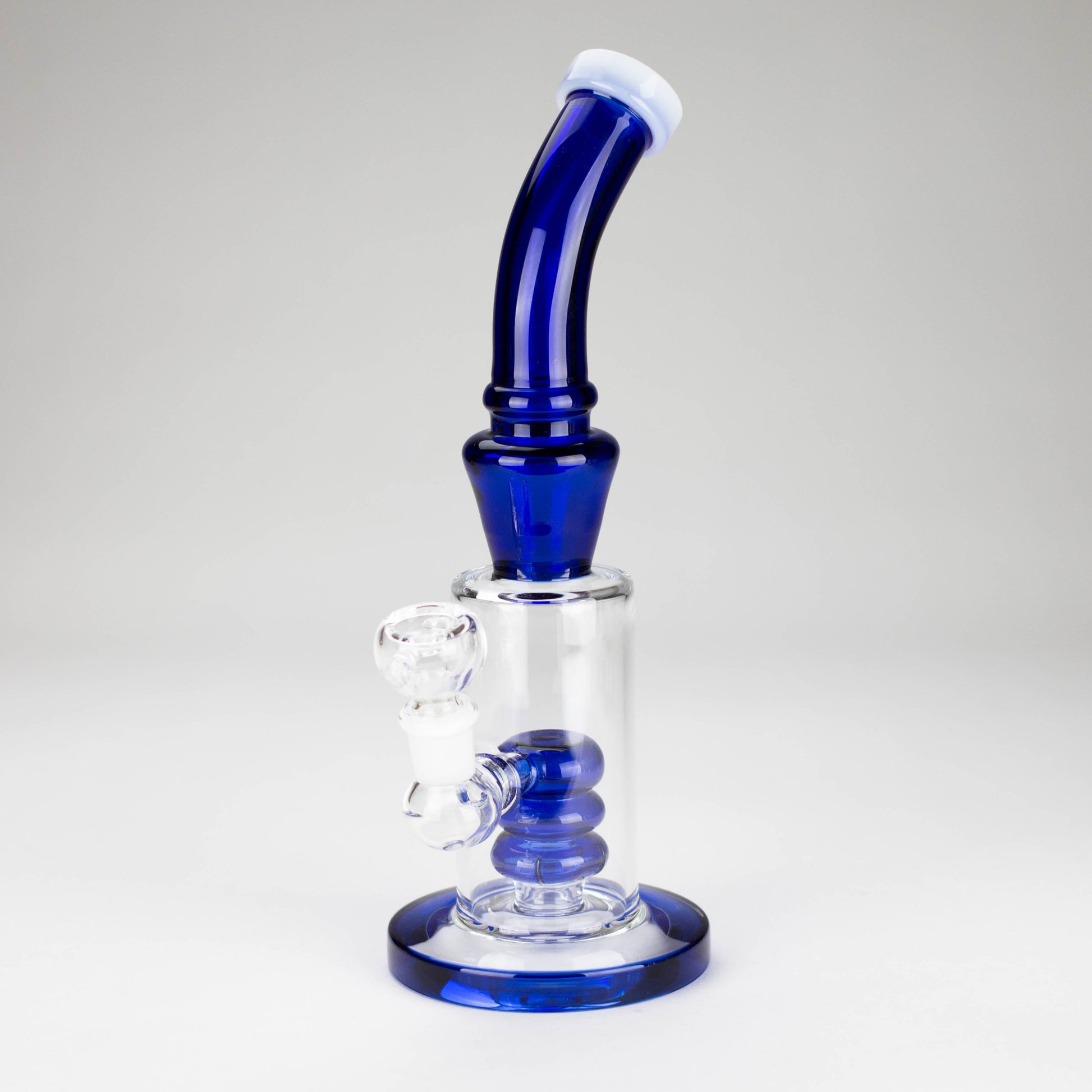 10" Bent Neck Glass Bong – Water Diffuser (Color May Vary)_1