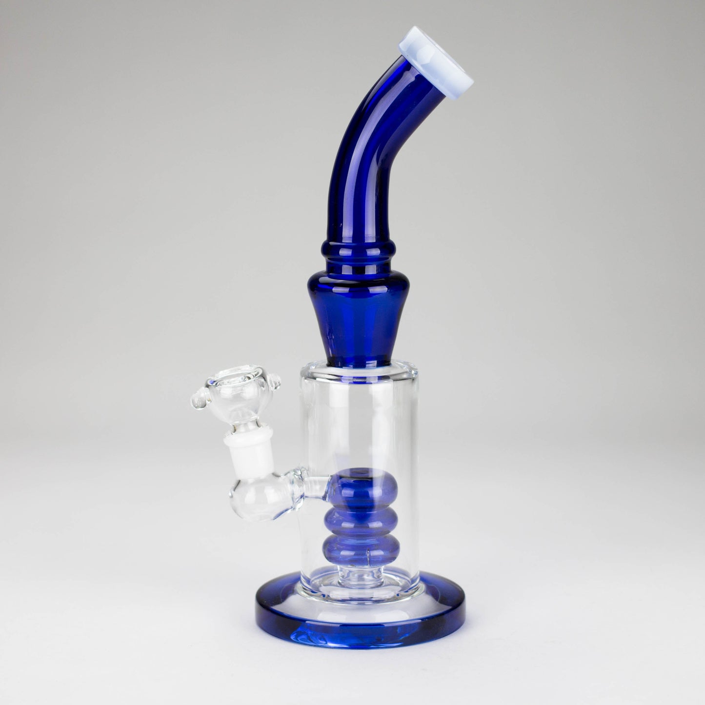 10" Bent Neck Glass Bong – Water Diffuser (Color May Vary)_2