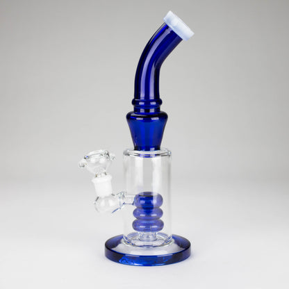 10" Bent Neck Glass Bong – Water Diffuser (Color May Vary)_2