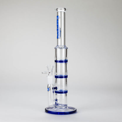 Ganjavibes | 11" Triple Honeycomb Percolator Glass Bong_6