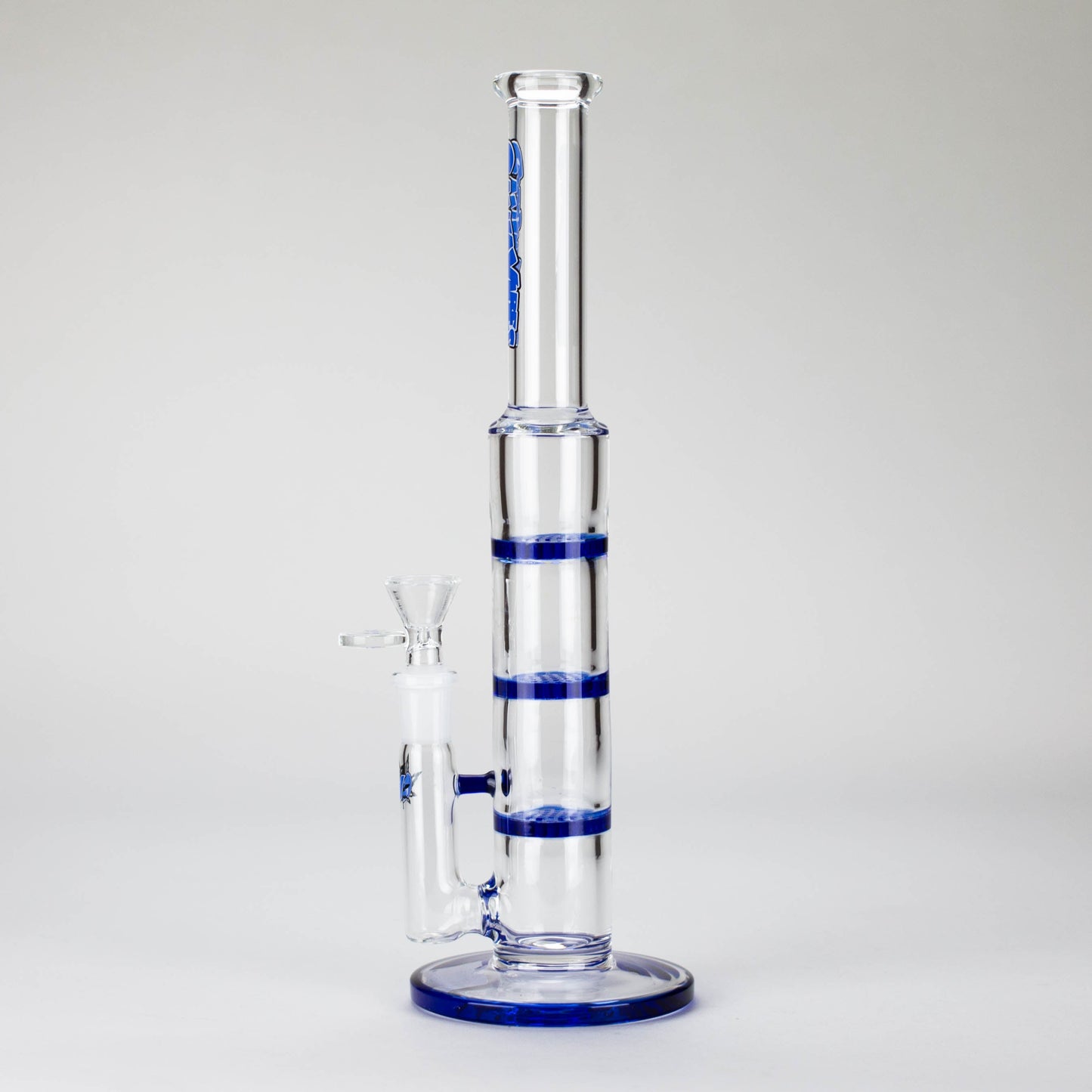 Ganjavibes | 11" Triple Honeycomb Percolator Glass Bong_9