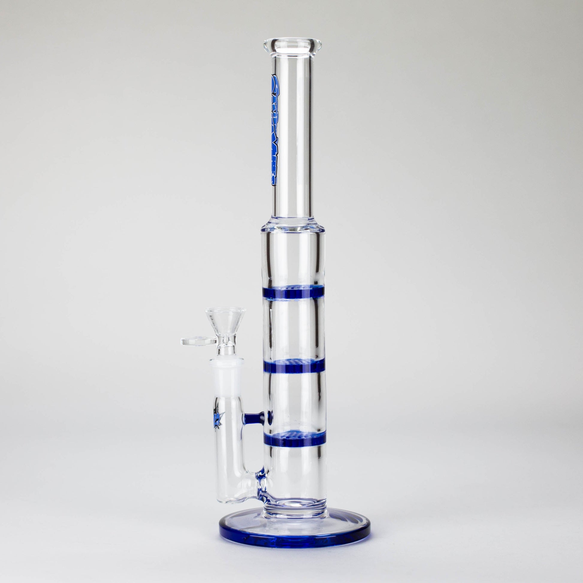 Ganjavibes | 11" Triple Honeycomb Percolator Glass Bong_9
