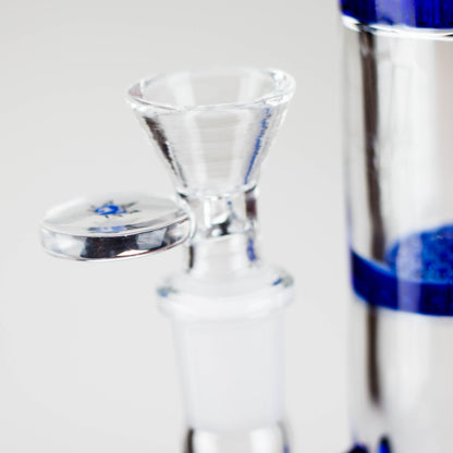 Ganjavibes | 11" Triple Honeycomb Percolator Glass Bong_14