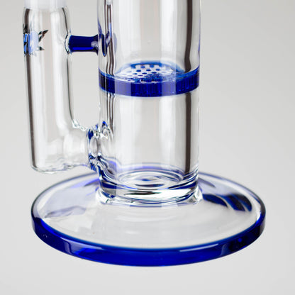 Ganjavibes | 11" Triple Honeycomb Percolator Glass Bong_15