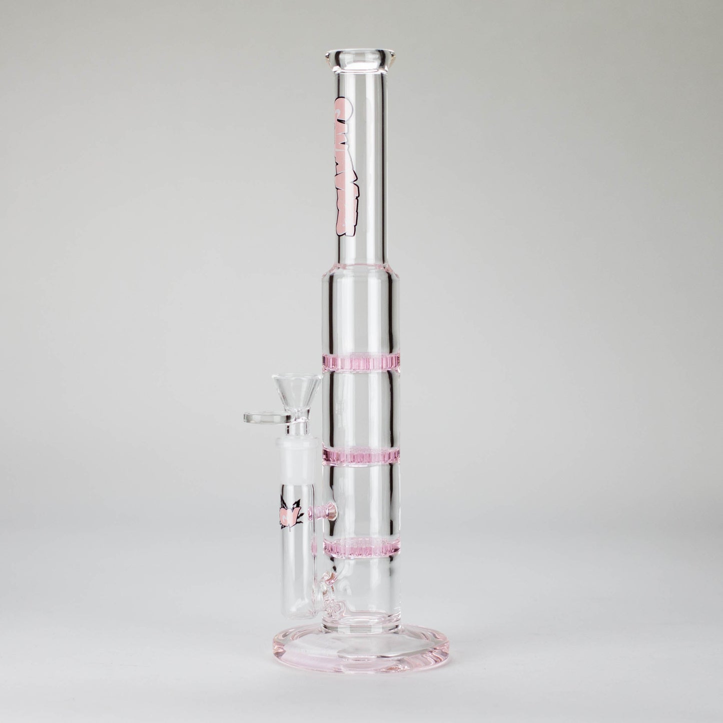 Ganjavibes | 11" Triple Honeycomb Percolator Glass Bong_3